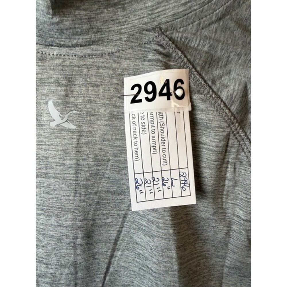 Eddie Bauer Women's Gray Resolution Stretch Long Sleeve 1/4 Zip Pullover L - Picture 10 of 10